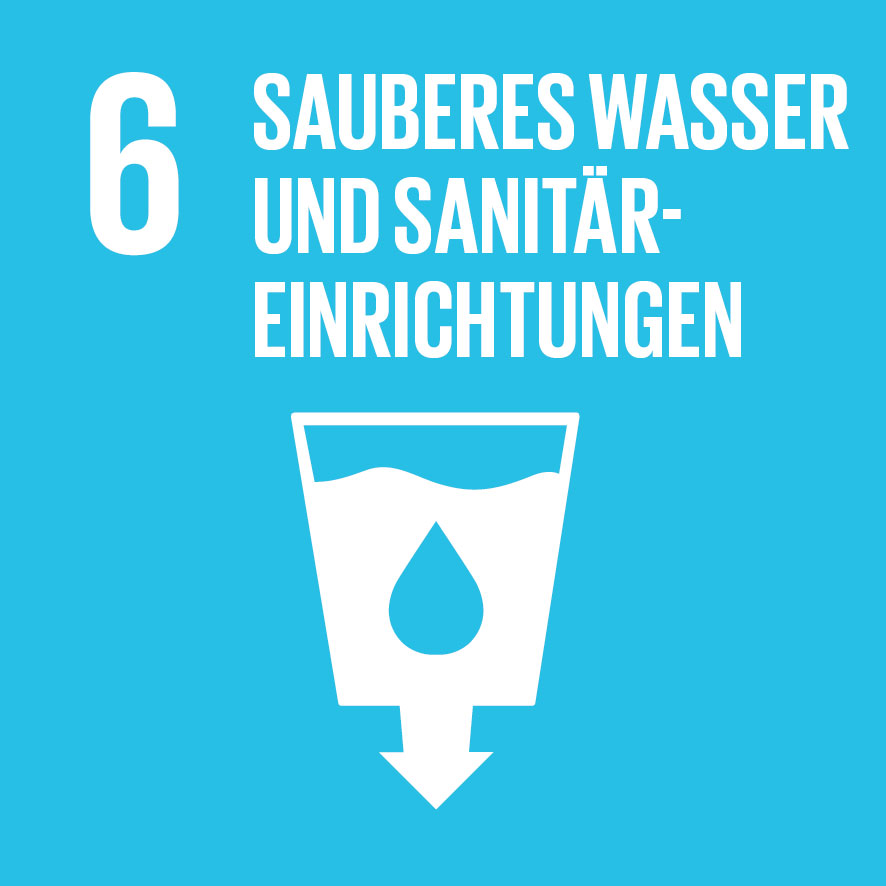 Ziel 6 - Sauberes Wasser und Sanitäreinrichtungen